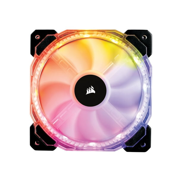 CORSAIR HD140 RGB LED High Performance - Ventilateur de Caisse - 140 mm - Blanc, Bleu, Jaune, Rouge, Vert, orange, violet