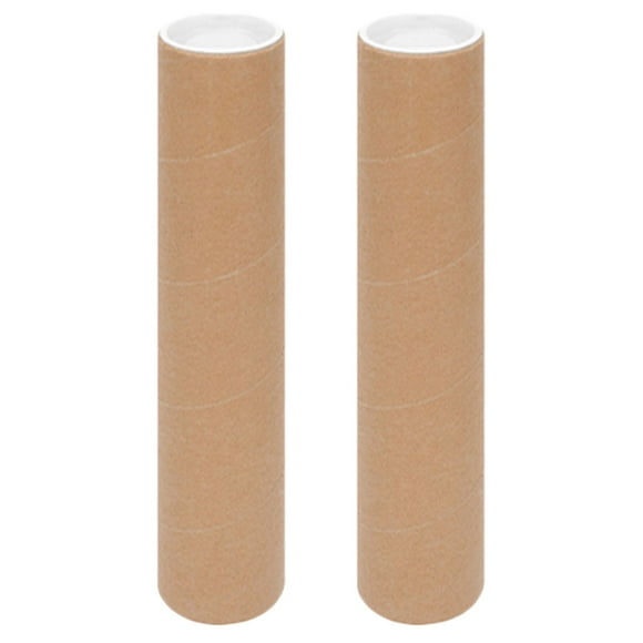 Tube Mailers Poster Tubes Brown Abs 2Pcs