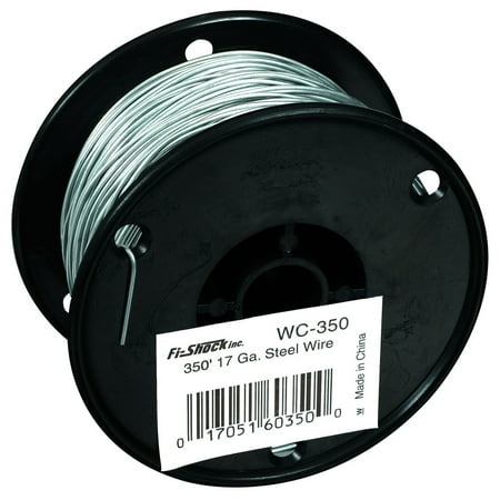 17 Gauge Fence Wire - Fi-Shock 350 ft 17 Gauge Steel Wire