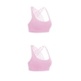 thumbnail image 3 of Minnieouse Sujetadores deportivos Entrenamiento Fitness Sujetador Firmeza Práctico Deporte Prop Acolchado Rosa XL Rosa XL 2piezas Minnieouse CBP382462, 3 of 6