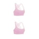 thumbnail image 2 of Sonducket Sujetadores deportivos Entrenamientos Fitness Sujetador Ejercicio Ductilidad Diseño único Moda sin costuras Acolchado para mujer Rosa XL 2Conjunto, 2 of 6