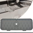 thumbnail image 1 of Protector contra salpicaduras para fregadero de grifo de cocina, alfombrilla de silicona para recoger agua, almohadilla de drenaje para fregadero detrás del grifo, alfombrilla de secado de g, 1 of 5