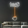 thumbnail image 4 of Handmadetneonsign Tea Neon Sign, Tea Cup Neon Light, Tea Pot LED Light, Drinking Led Sign, Tea Shop, 4 of 5