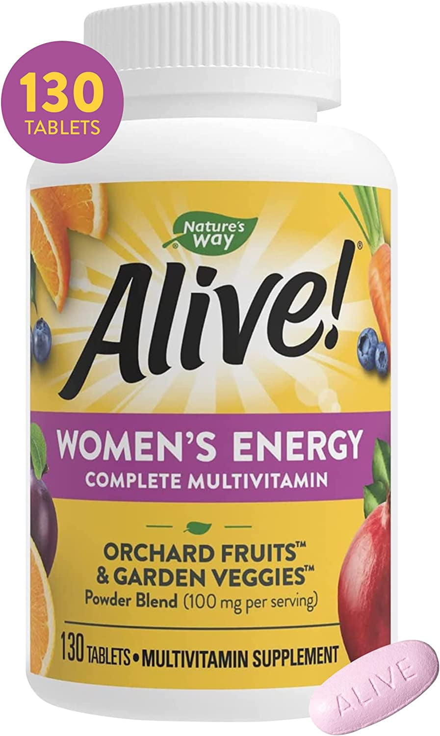 Nature’s Way Alive! Women’s Energy Multivitamin, Supports Whole Body