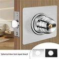 thumbnail image 3 of RYUJNDK Door Handle Fixing Covers Filler Repair Backplate Door Knob & Deadbolts Reinforcement Plate for Home Security Improvemen, 3 of 19