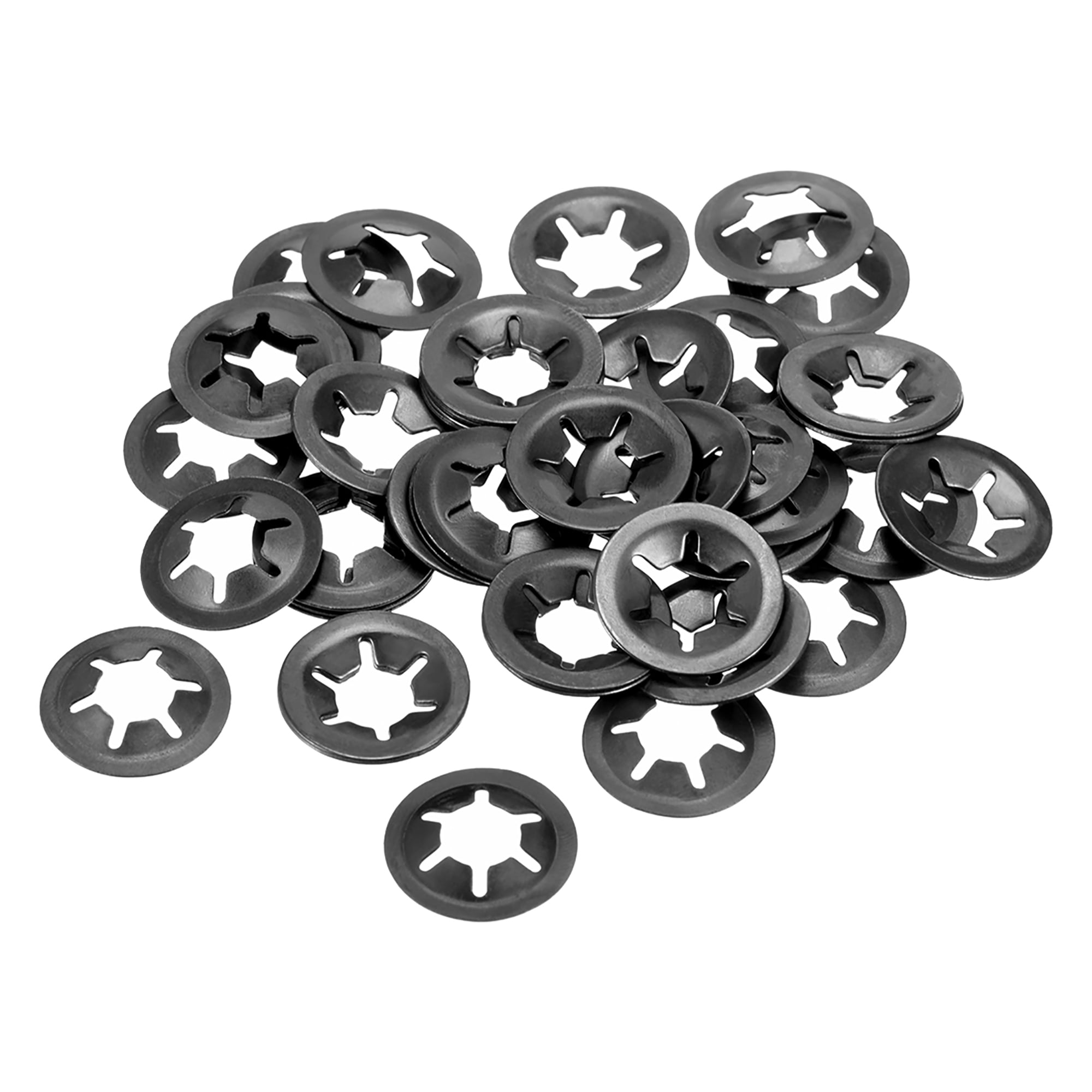 M8 Starlock Washer 7mm I.D. 18mm O.D. Push On Lock Speed Clip 65Mn