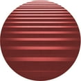 thumbnail image 1 of Ahgly Company Machine Washable Indoor Round Transitional Grapefruit Red Area Rugs, 3' Round, 1 of 7