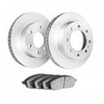 thumbnail image 3 of KarParts360 For Chevy Silverado 2500 1999 00 01 02 03 2004 Brake Rotors Set | Plain Rotor Style, 3 of 4
