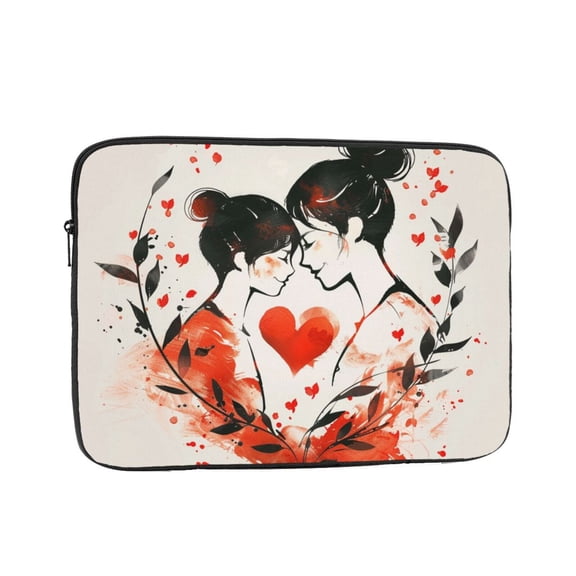 Hand Drawing Love Couple Laptop Sleeve Bag Compatible With MacBook Air / Pro iPad MateBook Tablet Surface HP Lenovo Dell ASUS Acer Laptop Computer Protective Size: 10 inch