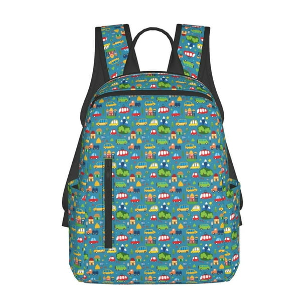 Easygdp Cars Transportation para Easygdp Yak - Mochila Casual Ligera y Resistente para Viaje y Senderismo para Hombres y Mujeres