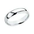 thumbnail image 2 of Gem & Harmony Ladies or Mens Platinum 4mm Comfort Fit Polished Wedding Band Ring for Women, 2 of 4