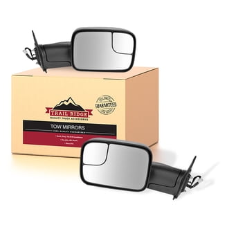 Trail Ridge Tow Mirror Power Fold Extend Heat Smoked Signal Memory Pair for Ford TR00319