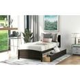 thumbnail image 3 of Tcbosik Twin size Platform Bed with Two Drawers, Espresso, 3 of 9
