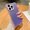 Purple, variant on SaniMore for iPhone 15 Pro Case, IMD Shockproof Corners Stylish Laser Clear Design Slim Fit Lightweight Shockproof Resistant Anti-fall Soft Silicone Shell for iPhone 15 Pro, Gray