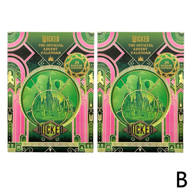 Calendario de Adviento Wicked: 25 días de sorpresas transfronterizas. Nueva colección.