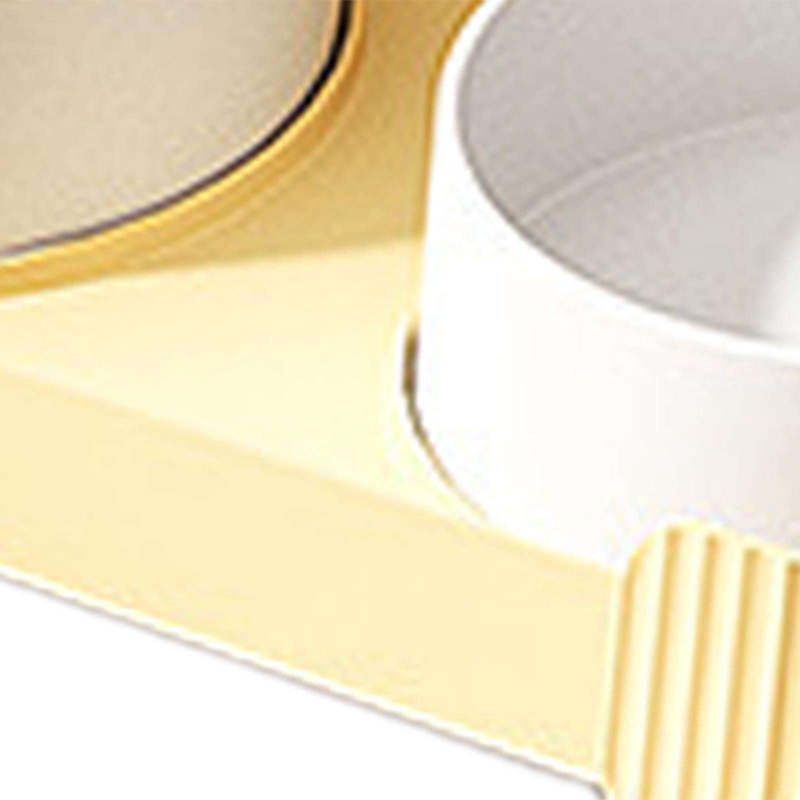 Fzaqwen Ceramic Elevated Cat Bowls Double Cat Food and Water Bowl Dishes for Indoor Cats yellow