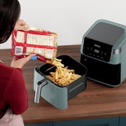 Ninja Pro 4-in-1 Air Fryer, XL 6.5-Qt Basket, 4 Functions, Air Crisp Technology, Non-stick, Crisper Plate, AF180WMSG Sage