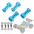 thumbnail image 2 of Filfeel Adaptateur d'Extension de Roue Moyeu de Roue Hexagonal, Voiture Tout-Terrain en Alliage d'Aluminium RC Modèle de Voiture RC pour Camion 1/14 RC Car RC, 2 of 8