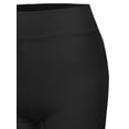 thumbnail image 4 of A2Y Women's Basic Solid Premium Cotton High Rise Bike Shorts Black 3XL, 4 of 6