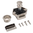thumbnail image 1 of Push Button RV Cabinet Lock, Zinc Alloy RV Cabinet Lock Pearl Nickel Appearance Great Durability  for Other Furniture, 1 of 7