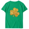thumbnail image 4 of LSLJS T-shirt Décontracté à Col Rond et Manches Courtes Imprimé Arbre de Noël pour Femmes, 4 of 4