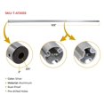 thumbnail image 6 of 4 Pack 103" Telescopic Aluminum Tarp Axle for Universal Dump Truck Tarp Systems - Rust-Proof, Pre-drilled Holes - Compatible with Truck Lengths of upto 104″, 6 of 9
