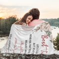 thumbnail image 4 of Best Friend Birthday Gifts for Women, Bestie Gifts Blanket 60"x50", Gifts for Best Friend, Friendship Gifts for Women, BFF Gifts Ideas for Mothers Day Christmas, to My Friend Throw Blanket, 4 of 6