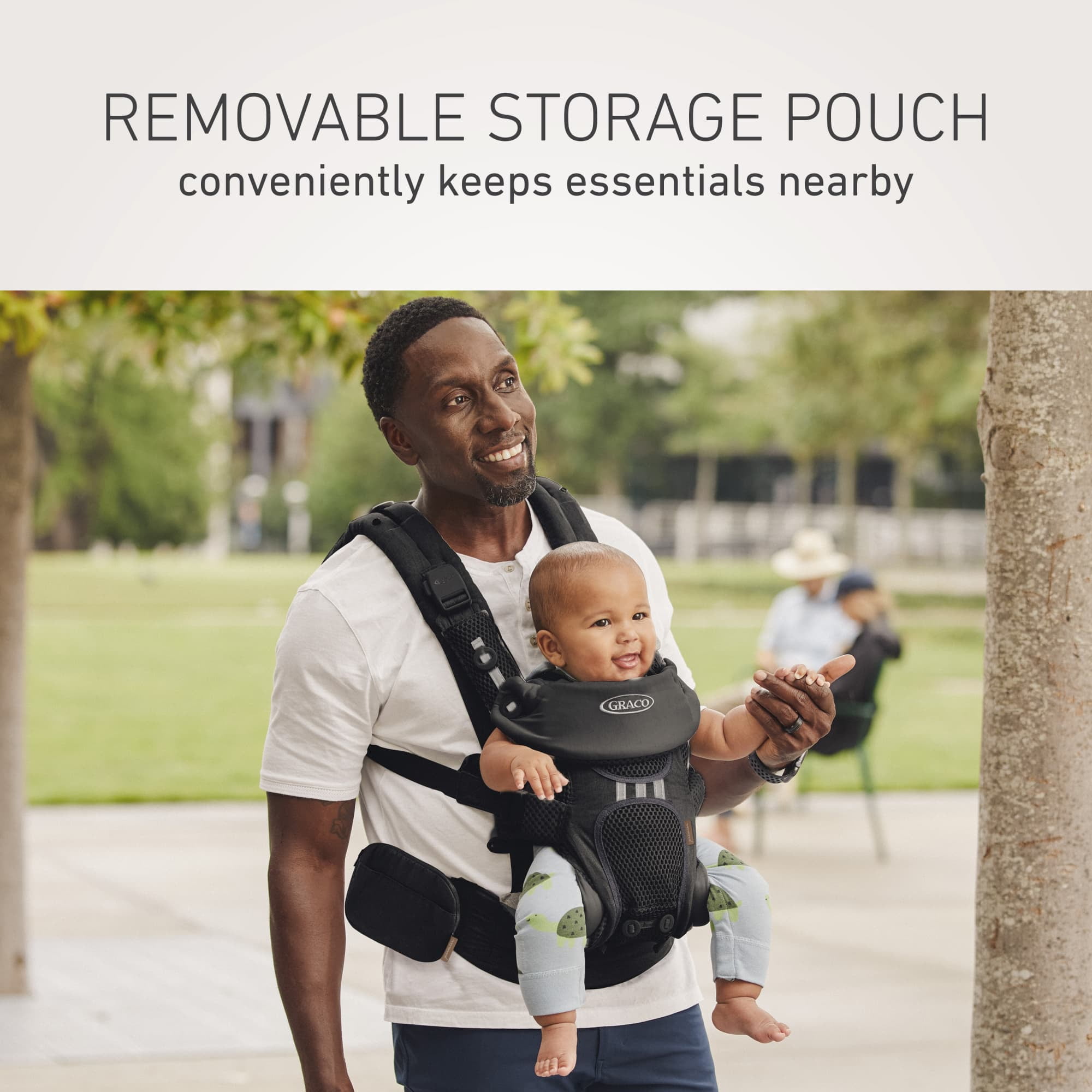 Graco Premier Cradle Me 4-in-1 Baby Carrier, Black Onyx