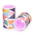 thumbnail image 7 of Yayeee Flameless Candles with Remote Flickering Battery Operated Multi Color Changing, Red Triangles, 7 of 7