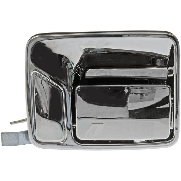 Dorman 91101 Rear Driver Side Exterior Door Handle Rear Left for Specific Ford Models, Chrome (OE FIX)