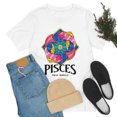 thumbnail image 1 of Pisces (February 19 - March 20) Unisex Jersey Short Sleeve Tee, 1 of 10
