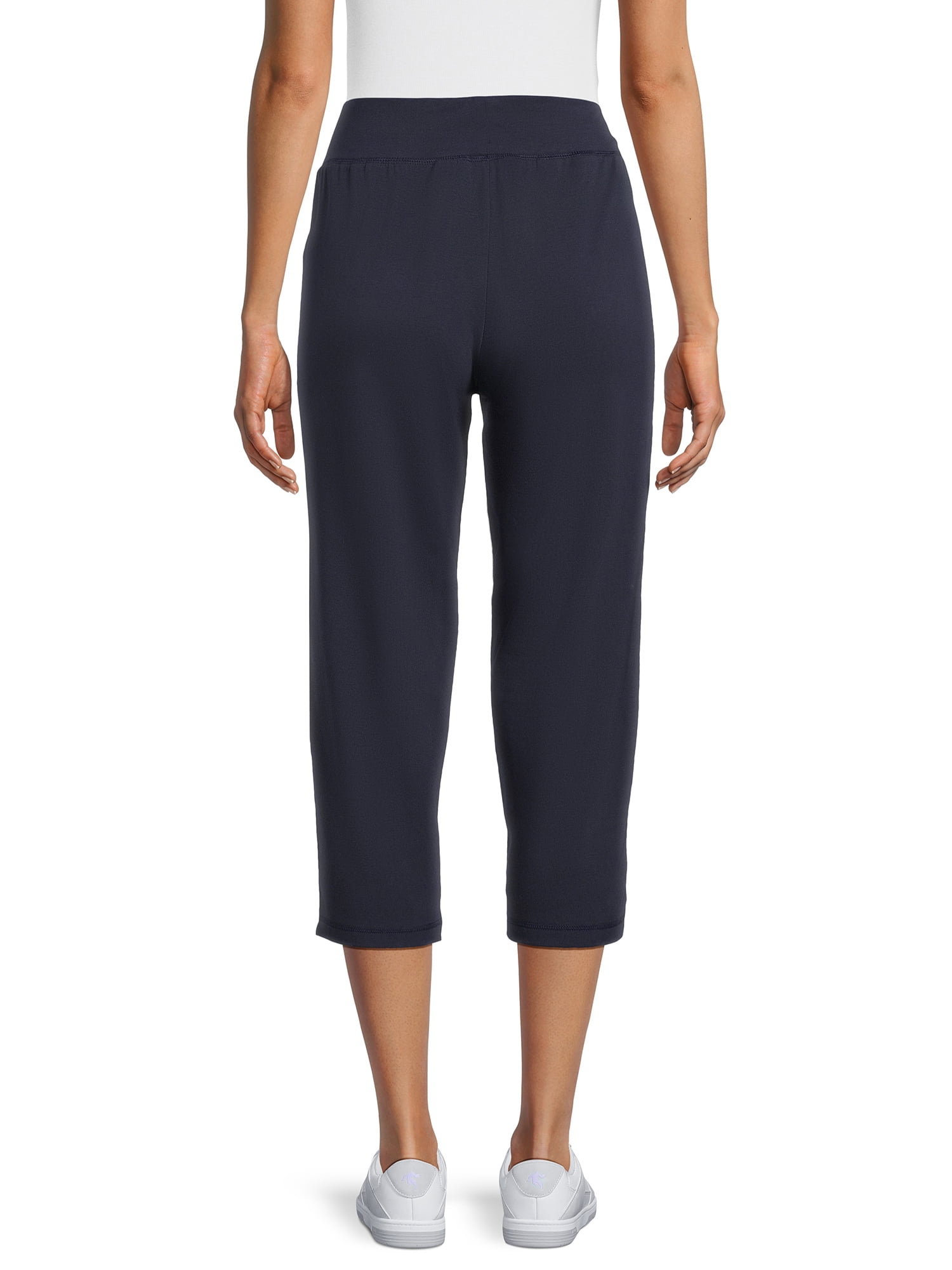 CAPRI RIB PANTS ブラック　1サイズ Women's Relaxed Fit Austyn Cargo Capri (Plus) | Capris