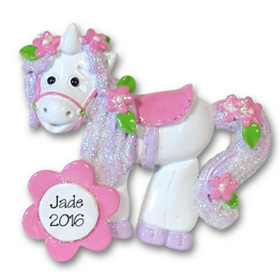 Unicorn Personalized Christmas Ornament