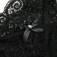 thumbnail image 3 of asddcavvf Lingerie Sexy Ensemble Robe en Dentelle et String Ensemble de Pyjama Lingerie, 3 of 8