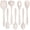Khaki, variant on Walchoice 5 Pcs Silicone Cooking Utensils Set, Heat-Resistant Kitchen Utensils Set, Food-Grade Kitchen Tools, Soup Ladle, Slotted Spoon, Slotted Turner, Spoon, Pasta Server - Red