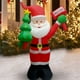thumbnail image 1 of Adorno inflable navideño de Papá Noel Macarena 182 cm, 1 of 8