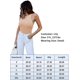 thumbnail image 4 of Women’s Sexy Sleeveless Racer Back Halter Neck Bodysuit Tank Tops Kuyhfg Bienvenido a Kuyhfg, 4 of 4