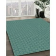 thumbnail image 3 of Ahgly Company Machine Washable Indoor Rectangle Transitional Seafoam Green Area Rugs, 7' x 9', 3 of 7