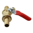 thumbnail image 5 of Brass Ball Valve 6/8/10/12/14mm Hose Barb Valve Switch Inline Water Oil Air Gas Line Ball Valve Pipe Fittings Coupler Adapter, 5 of 6