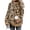 Khaki, variant on Women Winter Long Sleeve Turtleneck Sweater Leopard Casual Loose Pullover Tops Chunky Knitted Side Slit Jumper Shirt Streetwear