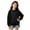 Black, variant on Kids Leopard Print Crew Neck Sweatshirt Boys Girls Long Sleeve No Hood Pullover Top Soft Loose Fit Casual Sweatshirt for Autumn Winter Campus Outdoor Daily Wear(Light Yellow,4-5 Years)