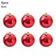 thumbnail image 1 of Worallymy Árbol de Navidad Bola Hogar Oficina Centro Comercial Árbol de Navidad Adornos Colgantes Decoración 6cm Rojo Brillante Worallymy JD735807878, 1 of 7