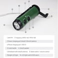 thumbnail image 4 of Linterna LED de emergencia Manivela Radio AM / FM Alarma SOS Banco de energía portátil Cargador de Eccomum Antorcha eléctrica, 4 of 7