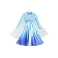 thumbnail image 6 of Deluxe Disney Frozen 2 Girls Elsa Costume, 6 of 8