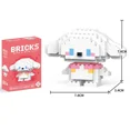 thumbnail image 1 of Sanrio Hello Kitty Building Blocks Cartoon Character Melody Assembled Model building block Dolls Toys Children Gifts, 1 of 5