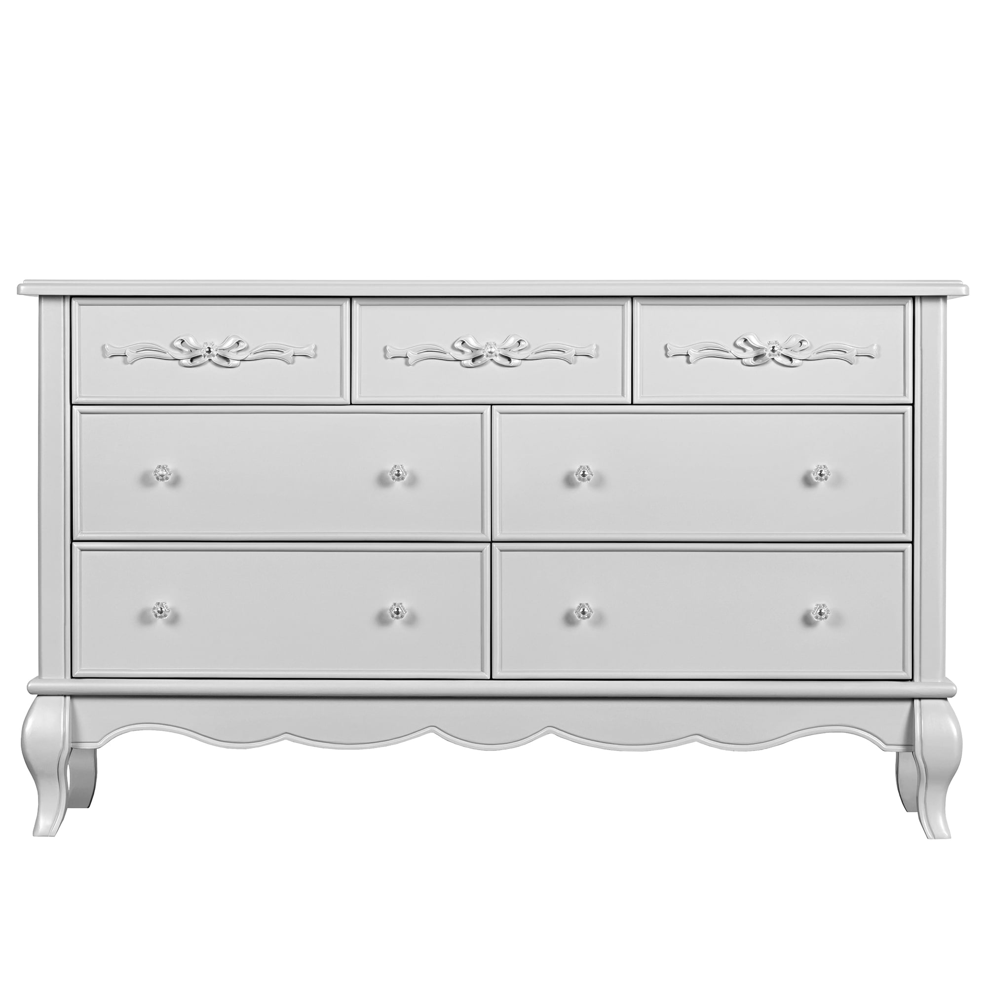 aurora 7 drawer double dresser