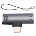 thumbnail image 2 of USB C to 3.5mm Headphone and Charger Adapter, 2 in 1USB C Male to 3.5mm Female Headphone Jack Adapter 100W Fast Charging for Smartphones, Tablets, Laptops, 2 of 7