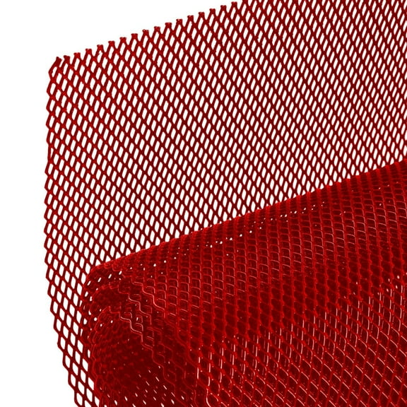 POPLIS Automotive Grille Insert Bumper Universal Auto Aluminium Grille Mesh Net Grids