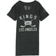 CCM T-Shirt Graphique Womens Kings Los Angeles Crossed Sticks, Noir, Moyen – image 1 sur 2