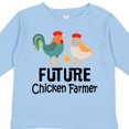 thumbnail image 4 of Inktastic Future Chicken Farmer Childs Boys or Girls Long Sleeve Toddler T-Shirt, 4 of 5